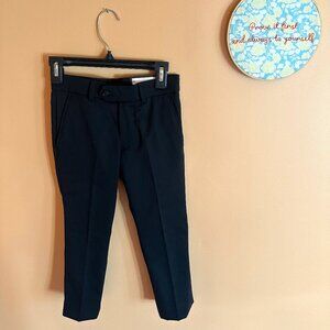 Michael Kors Little Boys Classic Fit Black Dress Pants (5T)